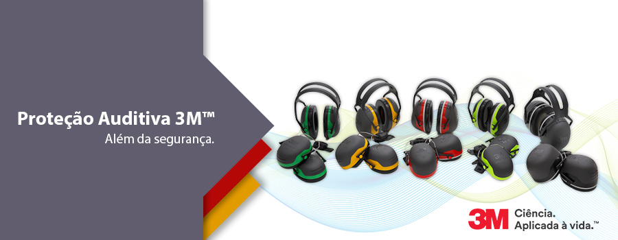 Proteção auditiva 3M é ir além da segurança