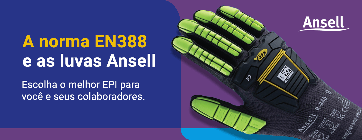 A norma EN388 e as luvas de proteção à impacto Ansell