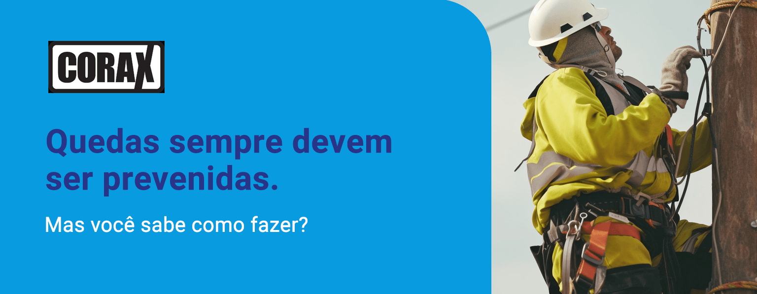 Trabalhos em baixas alturas com risco de queda